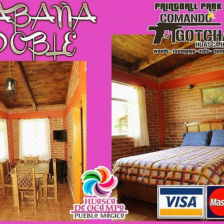 Cabanas Gotcha Huasca Huasca de Ocampo Exterior foto